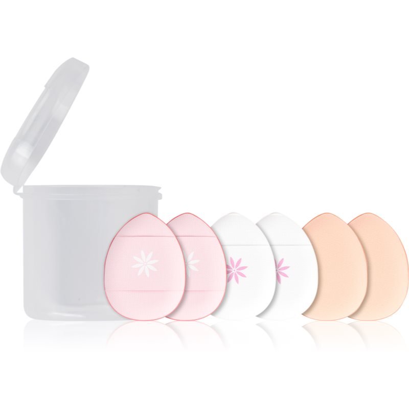 Brushworks Mini Pillow Puffs odličovací polštářky na obličej - parfo.cz