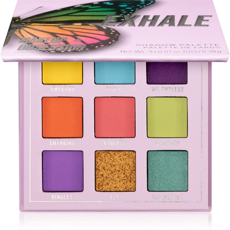 Makeup Obsession Mini Palette paletka očních stínů odstín Exhale 0