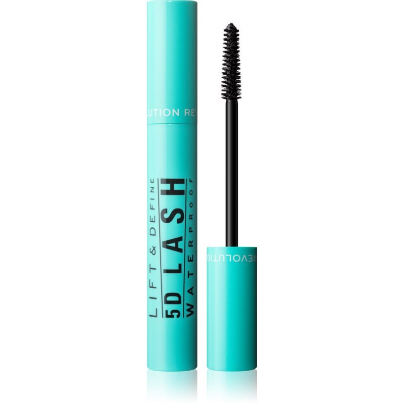 Makeup Revolution 5D Lash voděodolná prodlužující řasenka pro extra objem odstín Black 14 ml - parfo.cz