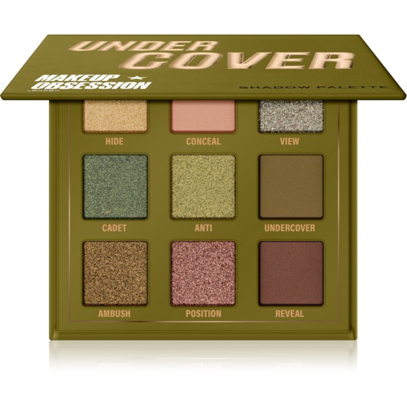 Makeup Obsession Mini Palette paletka očních stínů odstín Under Cover 0