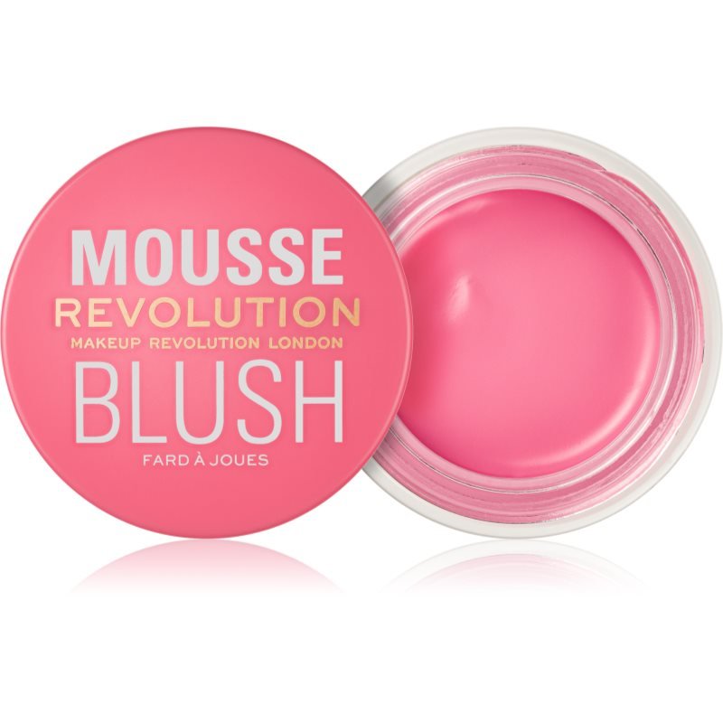 Makeup Revolution Mousse tvářenka odstín Squeeze Me Soft Pink 6 g - parfo.cz