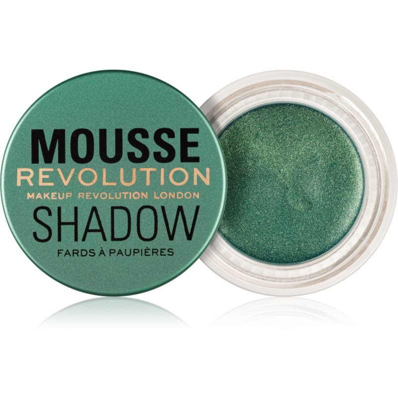 Makeup Revolution Mousse oční stíny odstín Emerald Green 4 g - parfo.cz
