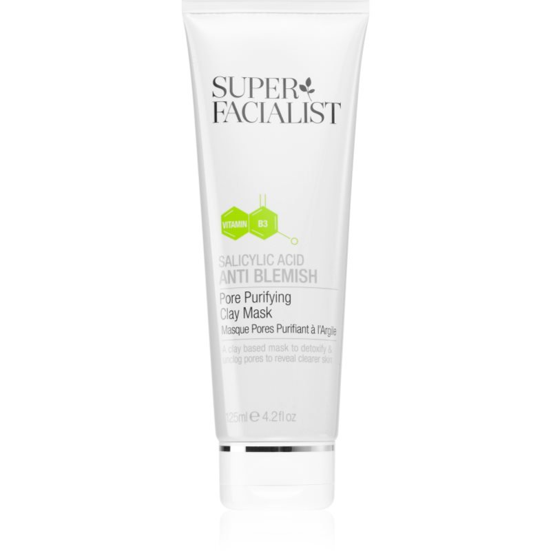 Super Facialist Salicylic Acid Anti Blemish jílová maska s detoxikačním účinkem 125 ml - parfo.cz