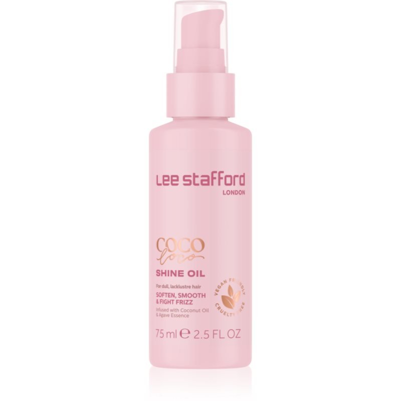 Lee Stafford CoCo LoCo Agave rozjasňující maska pro lesk a hebkost vlasů 200 ml - parfo.cz