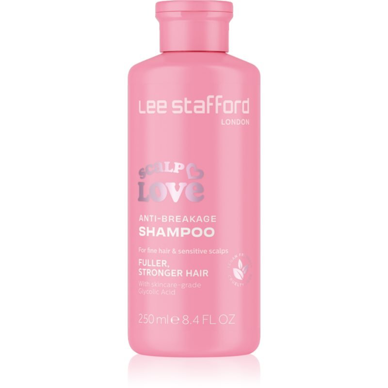 Lee Stafford Scalp Love Anti-Breakage Shampoo posilující šampon pro slabé vlasy s tendencí vypadávat 250 ml - parfo.cz