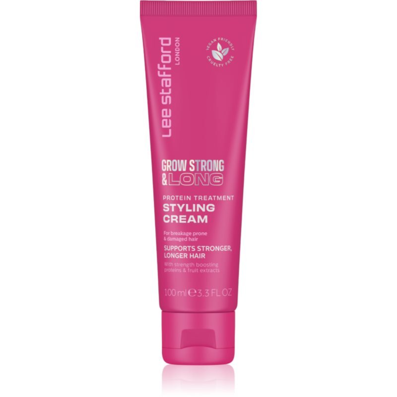 Lee Stafford Grow Strong & Long Styling Cream stylingový krém s proteinem 100 ml - parfo.cz