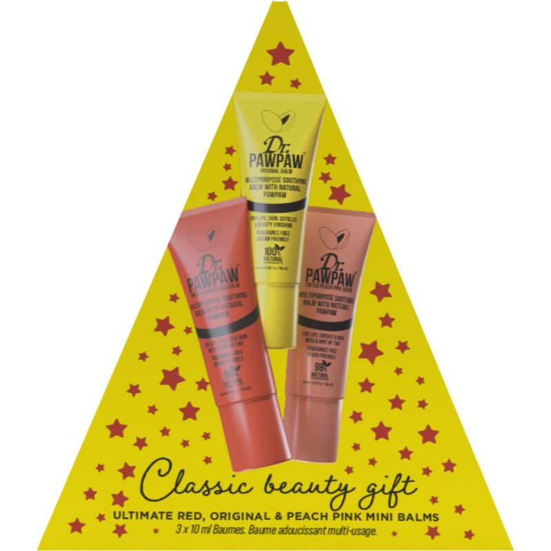 Dr. Pawpaw Classic Beauty dárková sada na rty a tváře - parfo.cz