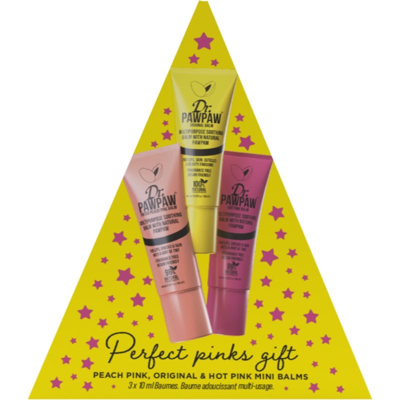 Dr. Pawpaw Perfect Pink dárková sada na rty a tváře - parfo.cz