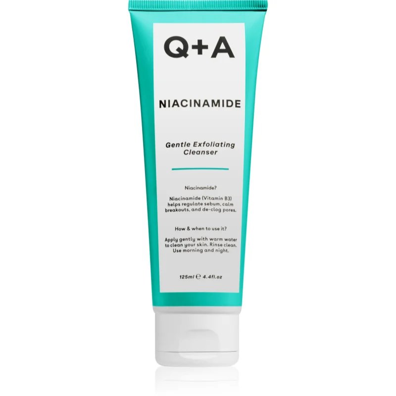 Q+A Niacinamide exfoliační čisticí gel 125 ml - parfo.cz