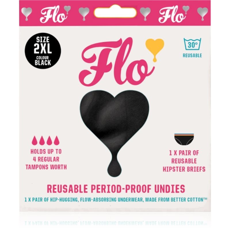 FLO Period Underwear menstruační kalhotky velikost L 1 ks - parfo.cz
