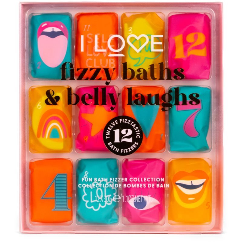 I love... Fizzy Baths & Belly Laughs dárková sada (do koupele) - parfo.cz