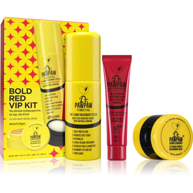 Dr. Pawpaw Bold Red VIP Kit dárková sada - parfo.cz