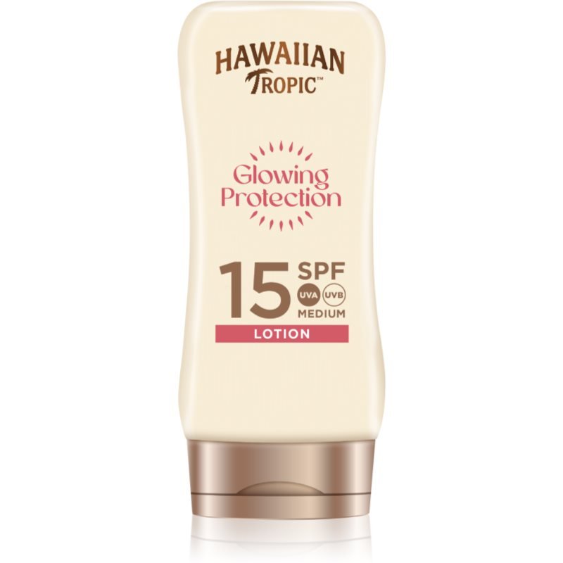 Hawaiian Tropic Satin Protection voděodolné mléko na opalování SPF 15 180 ml - parfo.cz