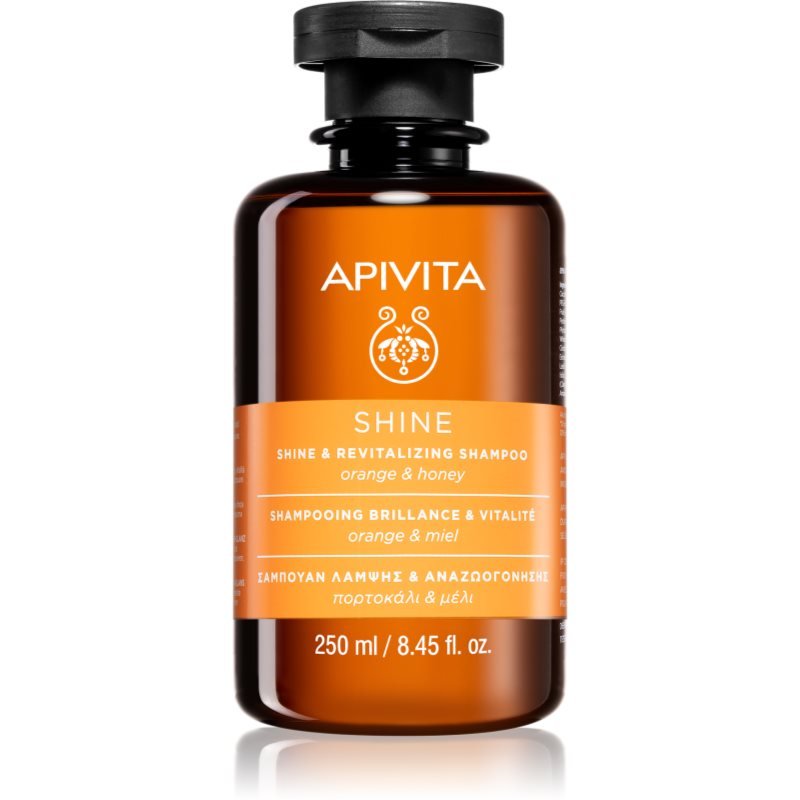 Apivita Shine and Revitalizing Shampoo revitalizační šampon pro posílení a lesk vlasů 250 ml - parfo.cz