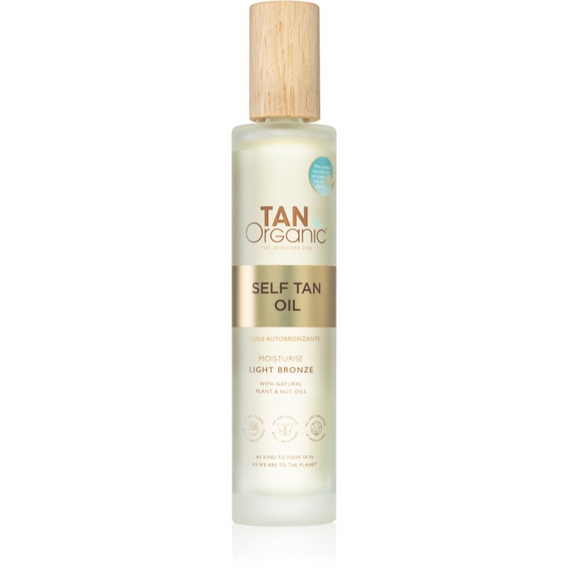 TanOrganic The Skincare Tan samoopalovací olej odstín Light Bronze 100 ml - parfo.cz