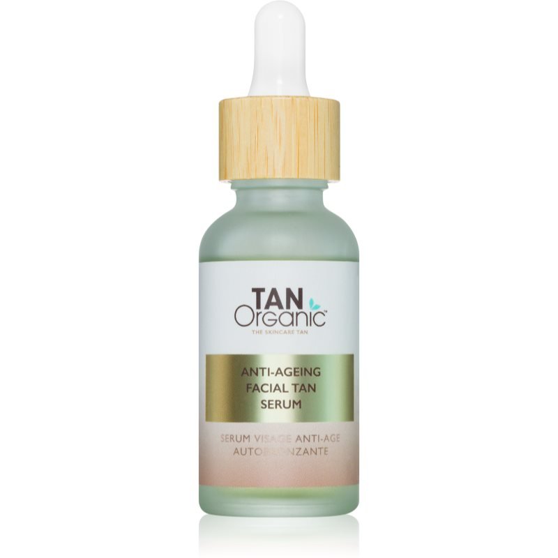 TanOrganic The Skincare Tan samoopalovací sérum na obličej s protivráskovým účinkem 30 ml - parfo.cz