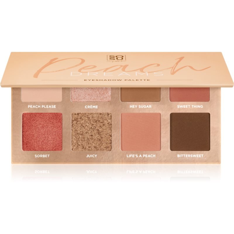 SOSU Cosmetics Peach Dreams paleta očních stínů 8 barev 8x2 g - parfo.cz