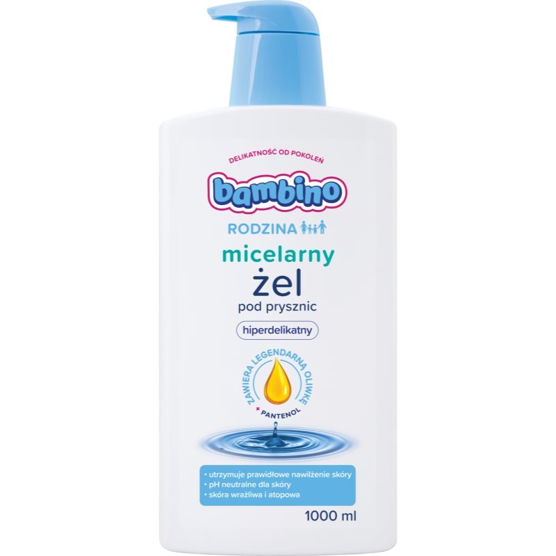 Bambino Family Micellar micelární sprchový gel 1000 ml - parfo.cz