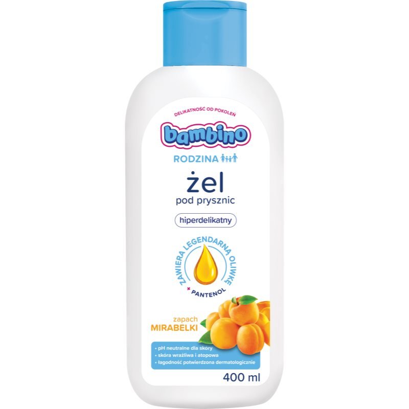 Bambino Family Mirabelle jemný sprchový gel Mirabelle 400 ml - parfo.cz