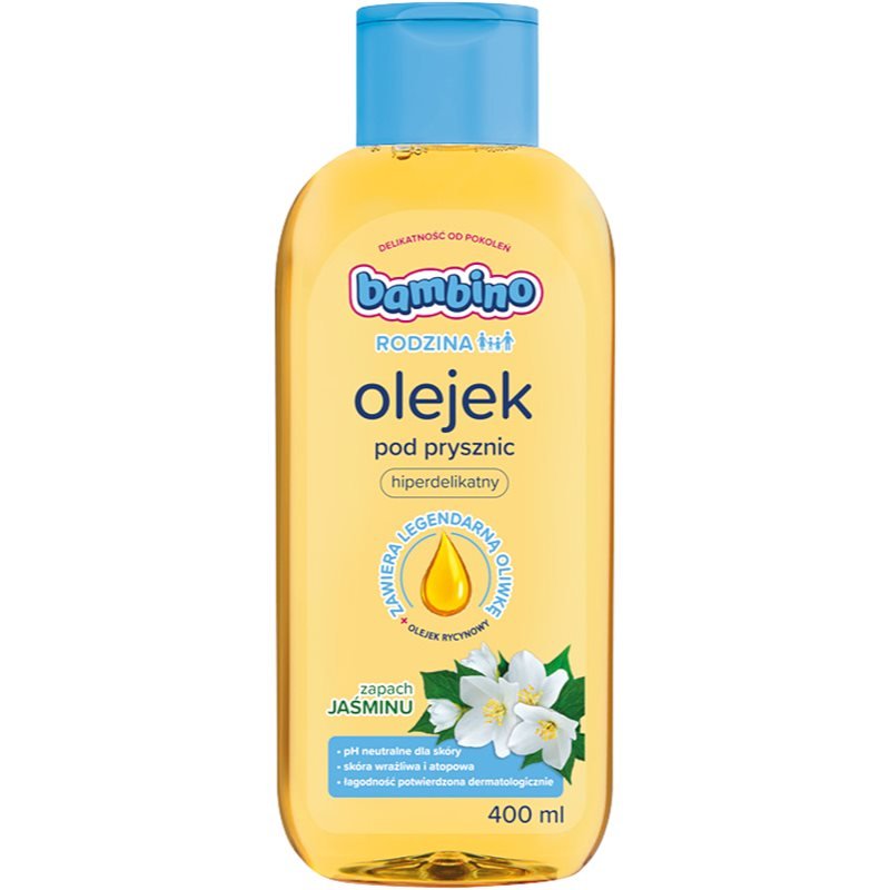 Bambino Family Shower Oil Jasmine sprchový olej Jasmin 400 ml - parfo.cz