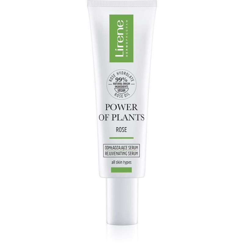 Lirene Power of Plants Rose omlazující pleťové sérum se zpevňujícím účinkem 30 ml - parfo.cz