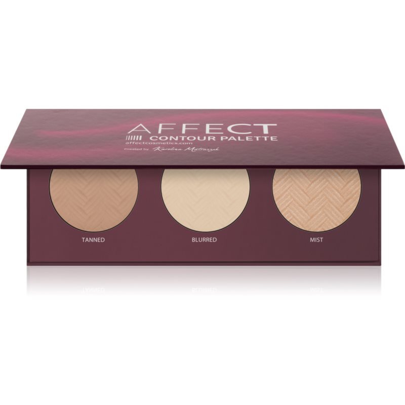 Affect Contour Palette konturovací paletka na obličej 3x6 g - parfo.cz