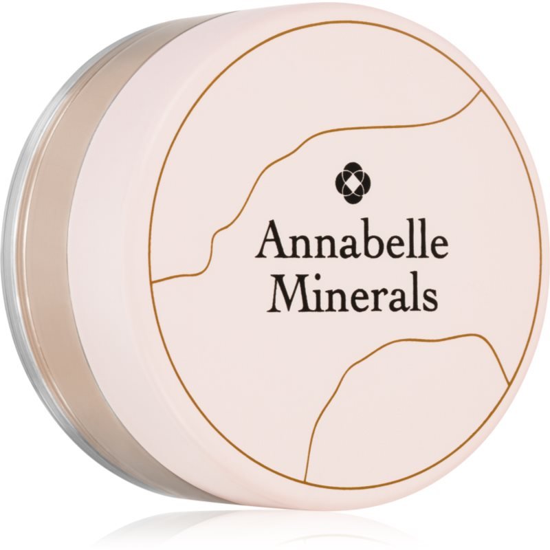 Annabelle Minerals Coverage Mineral Foundation minerální pudrový make-up pro dokonalý vzhled odstín Natural Light 4 g - parfo.cz