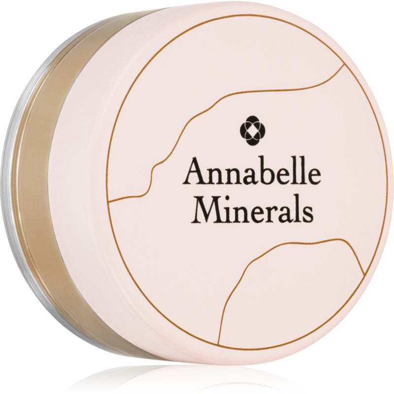 Annabelle Minerals Coverage Mineral Foundation minerální pudrový make-up pro dokonalý vzhled odstín Golden Light 4 g - parfo.cz