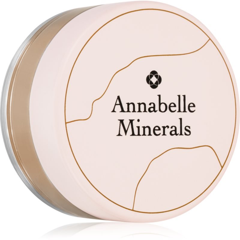 Annabelle Minerals Coverage Mineral Foundation minerální pudrový make-up pro dokonalý vzhled odstín Golden Medium 4 g - parfo.cz