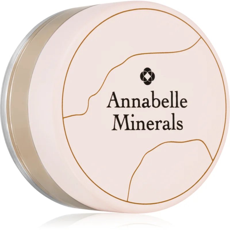 Annabelle Minerals Coverage Mineral Foundation minerální pudrový make-up pro dokonalý vzhled odstín Golden Fair 4 g - parfo.cz