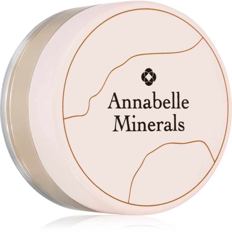 Annabelle Minerals Coverage Mineral Foundation minerální pudrový make-up pro dokonalý vzhled odstín Golden Fairest 4 g - parfo.cz