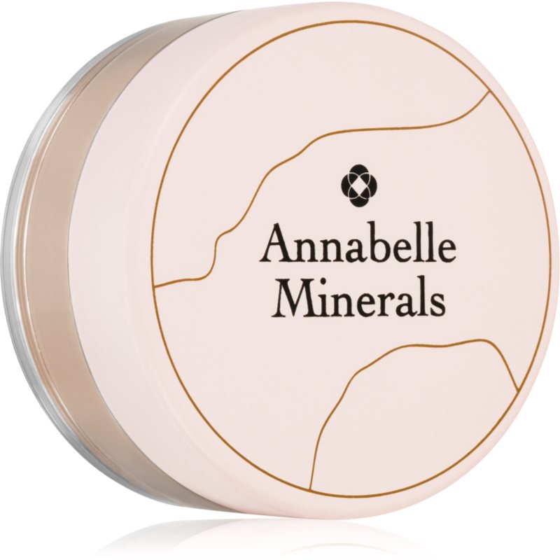 Annabelle Minerals Coverage Mineral Foundation minerální pudrový make-up pro dokonalý vzhled odstín Natural Fair 4 g - parfo.cz