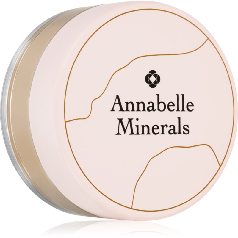 Annabelle Minerals Radiant Mineral Foundation minerální pudrový make-up pro rozjasnění pleti odstín Golden Fair 4 g - parfo.cz