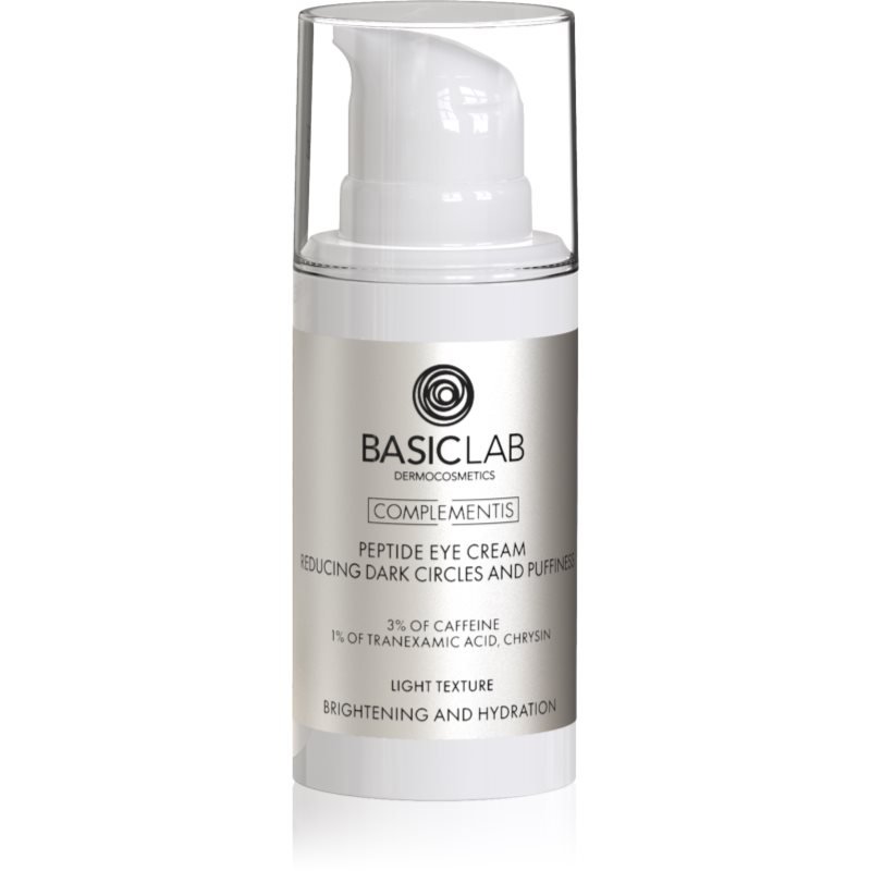 BasicLab Dermocosmetics Complementis lehký oční krém proti otokům a tmavým kruhům 15 ml - parfo.cz