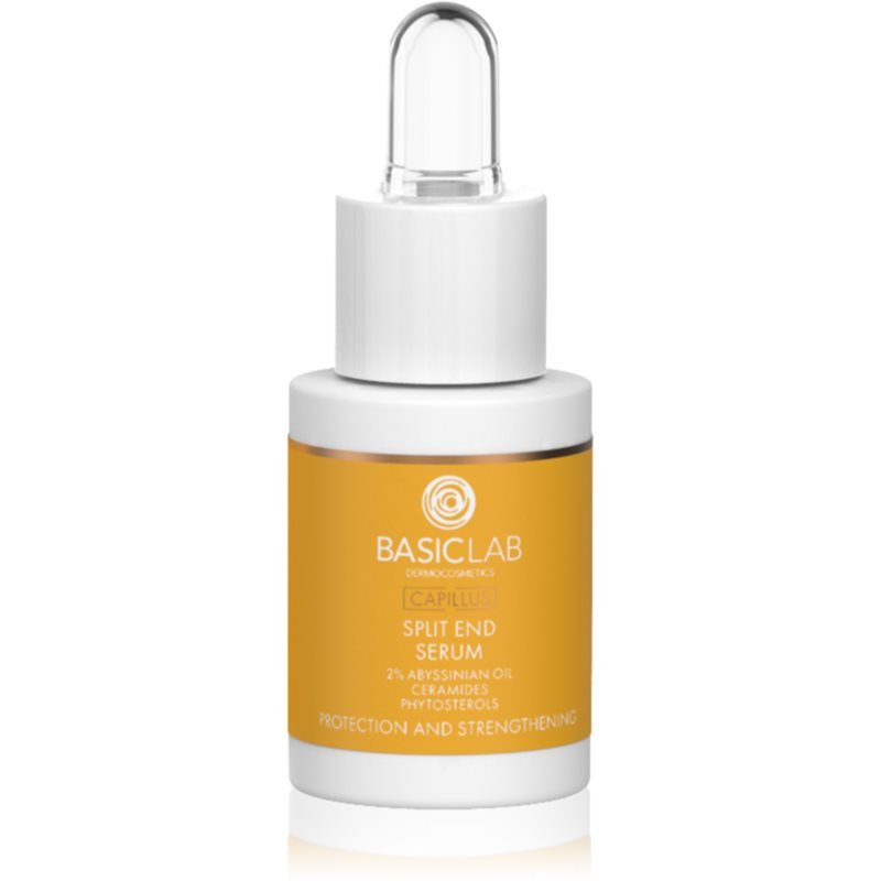 BasicLab Dermocosmetics Capillus olejové sérum na roztřepené konečky vlasů 15 ml - parfo.cz