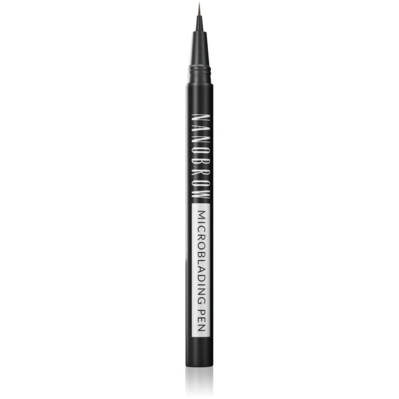Nanobrow Microblading Pen precizní voděodolná linka na obočí odstín Dark Brown 1 ml - parfo.cz