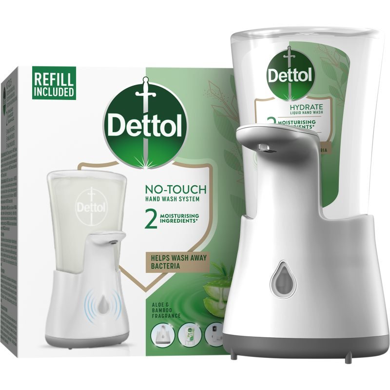 Dettol Soft on Skin Aloe Vera bezdotykový dávkovač mýdla 250 ml - parfo.cz