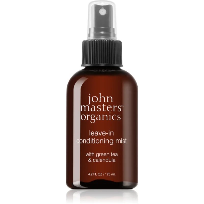 John Masters Organics Green Tea & Calendula Leave-in Conditioning Mist bezoplachový kondicionér ve spreji 125 ml - parfo.cz