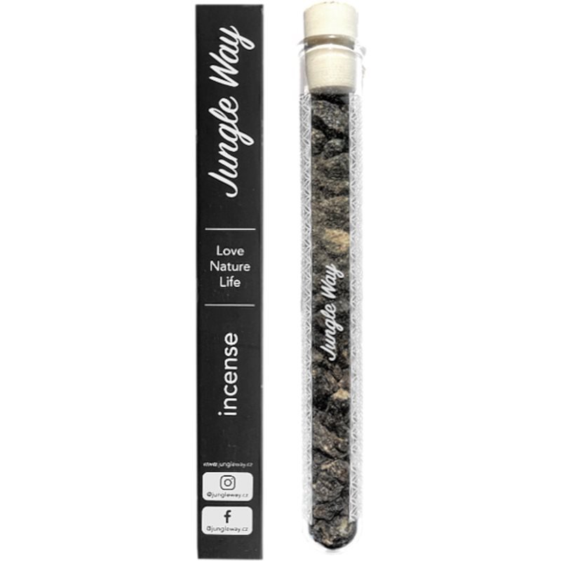 Jungle Way Indian Black Benzoin Aphrodisiac Sambrani kadidlo 15 g - parfo.cz