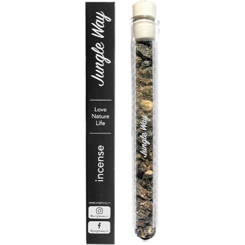 Jungle Way Indian Black Benzoin Opium Sambrani kadidlo 15 g - parfo.cz