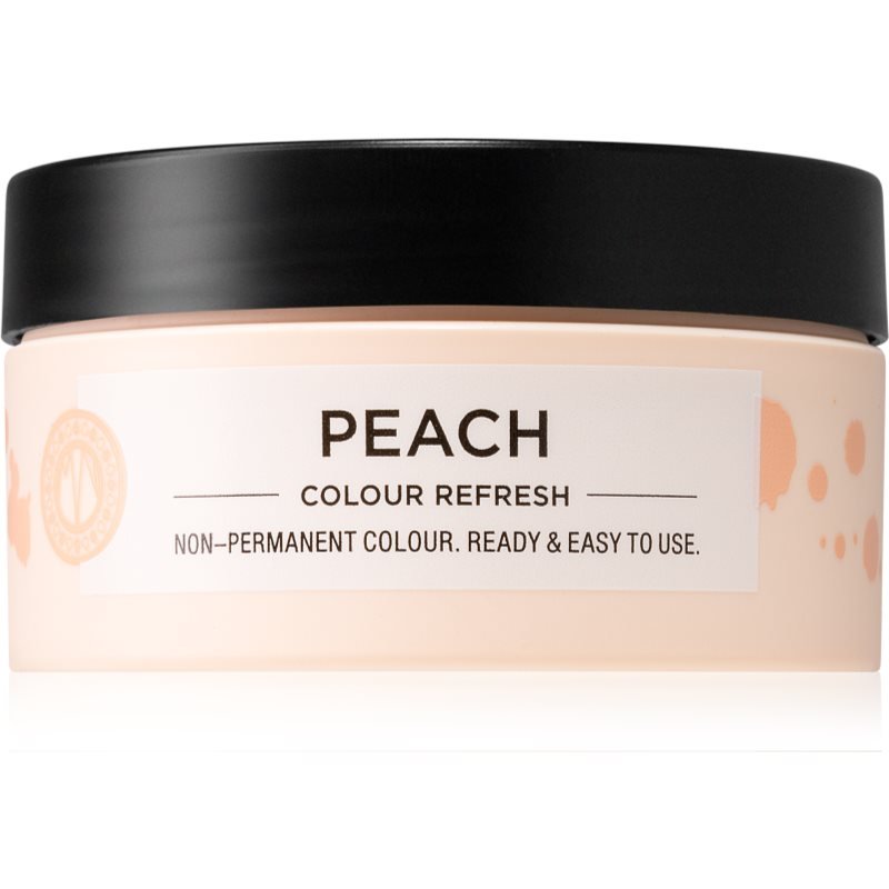 Maria Nila Colour Refresh Peach jemná vyživující maska bez permanentních barevných pigmentů výdrž 4 – 10 umytí 9.34 100 ml - parfo.cz