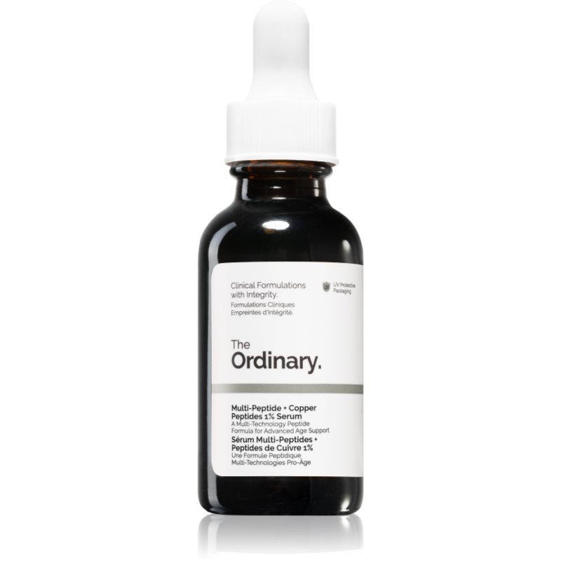 The Ordinary Multi-Peptide + Copper Peptides 1% protivráskové rozjasňující sérum 30 ml - parfo.cz