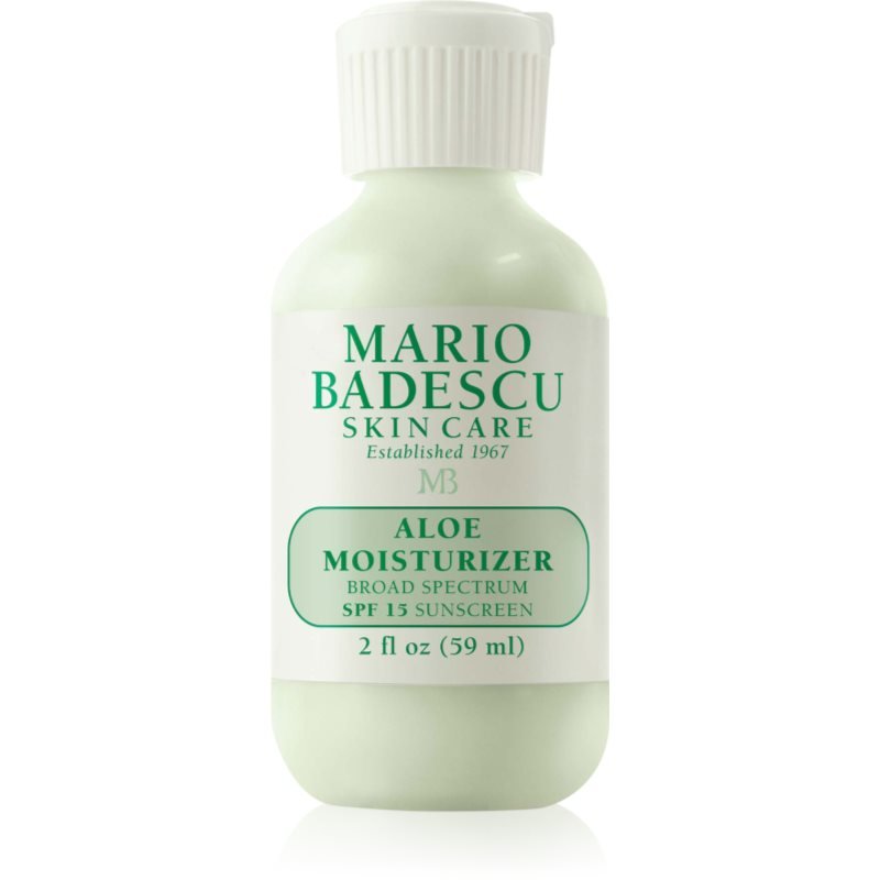 Mario Badescu Aloe Moisturizer SPF 15 lehký zklidňující krém SPF 15 59 ml - parfo.cz