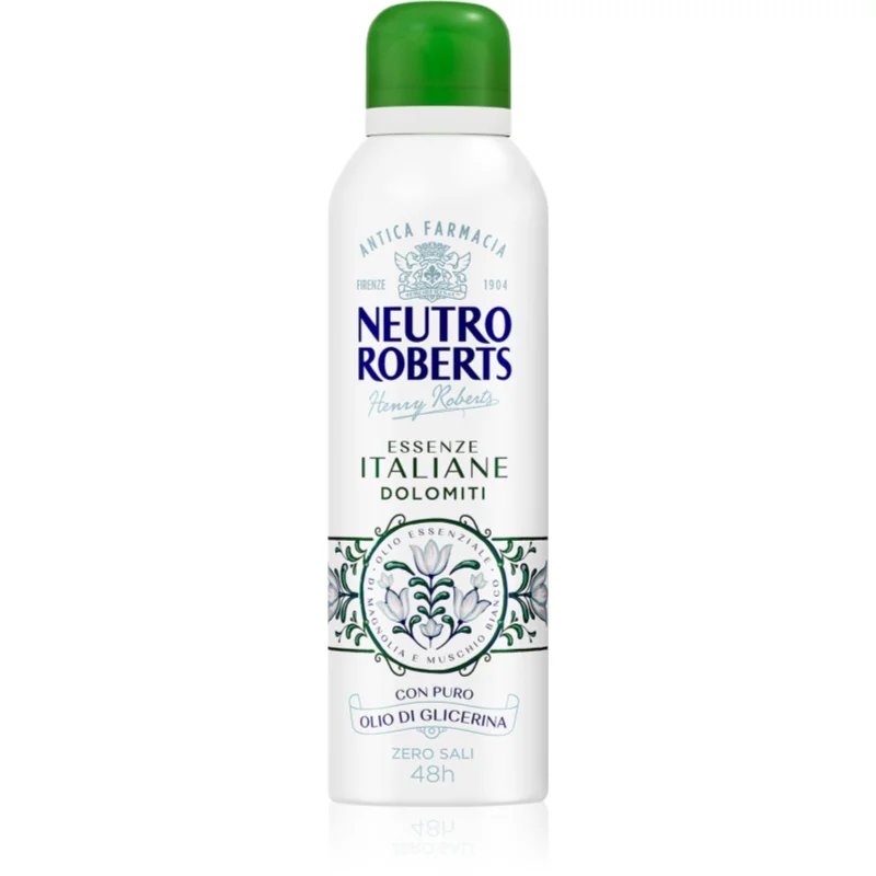 Neutro Roberts Italiane Dolomiti deodorant ve spreji s 48hodinovým účinkem 200 ml - parfo.cz