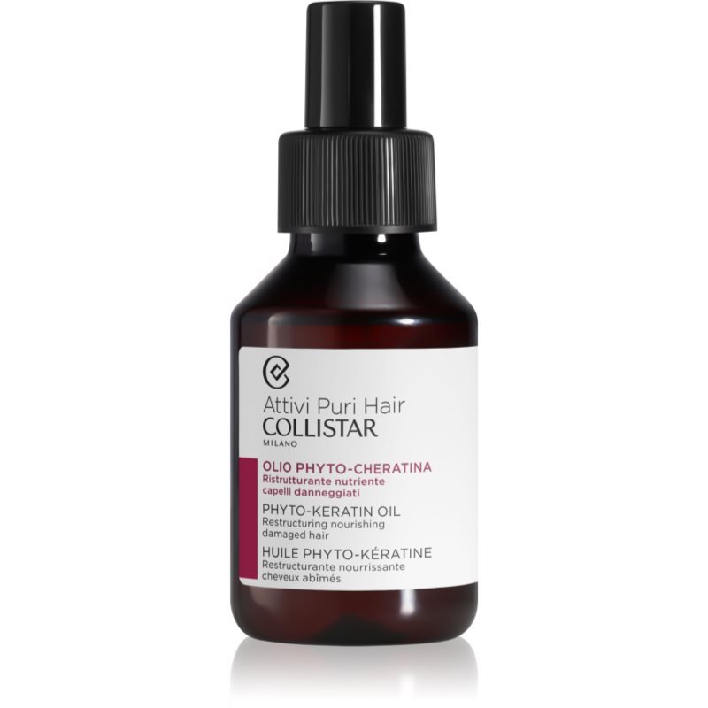 Collistar Hair Phyto-Keratin Oil Restructuring Nourishing regenerační olej na vlasy s keratinem 100 ml - parfo.cz