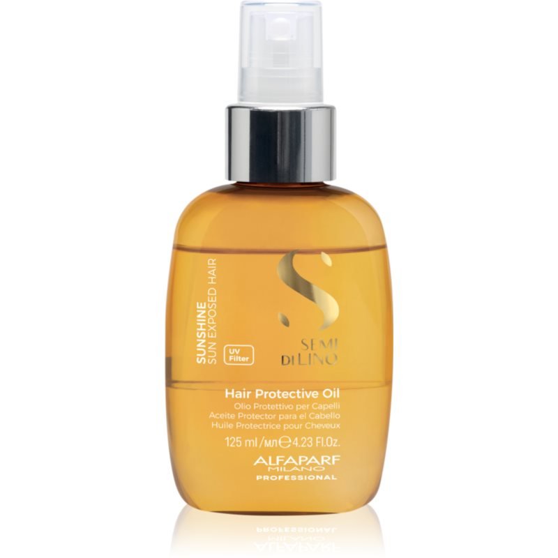 Alfaparf Milano Semi di Lino Sunshine ochranný olej pro vlasy namáhané sluncem 125 ml - parfo.cz