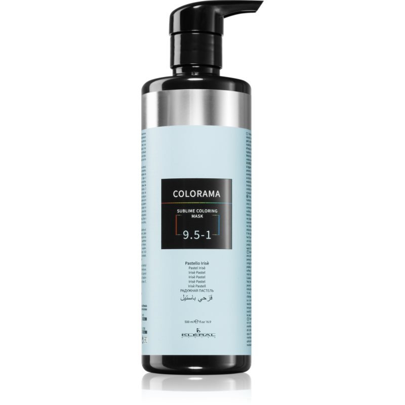 Kléral system Colorama barvicí maska pro všechny typy vlasů Pastel Irisé 9.5 500 ml - parfo.cz