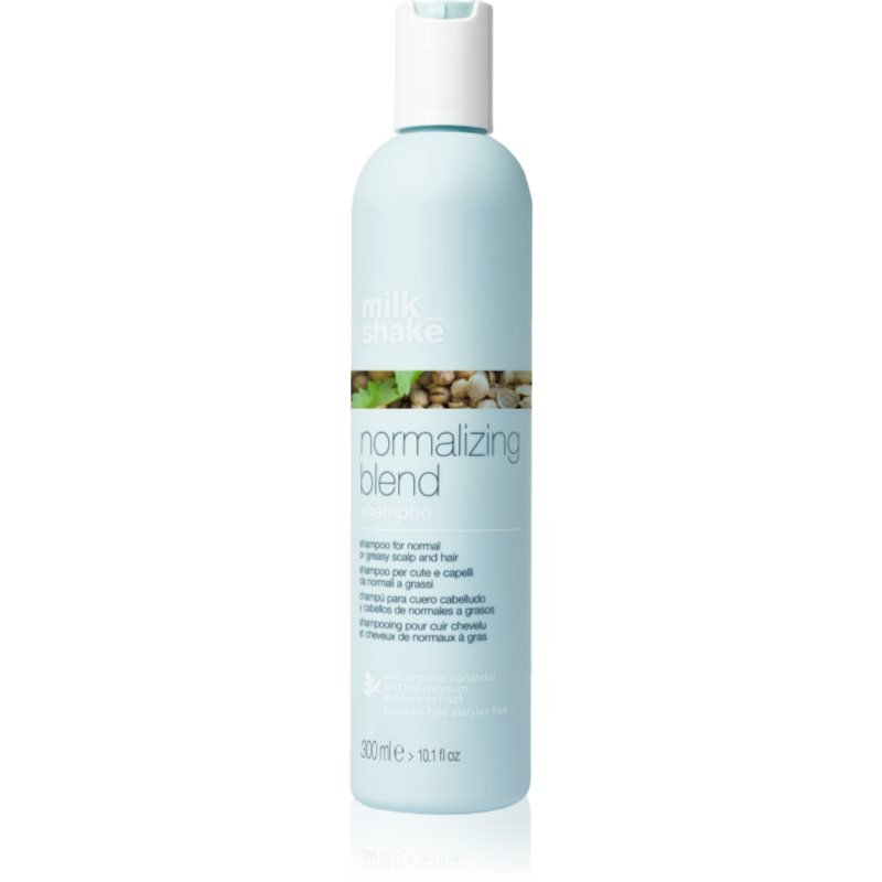 Milk Shake Normalizing Blend šampon pro normální až mastné vlasy bez sulfátů 300 ml - parfo.cz