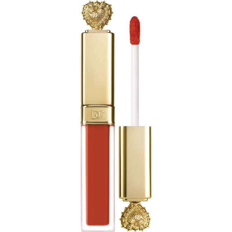 Dolce&Gabbana Flawless Everkiss Liquid Lip lehká tekutá matná rtěnka odstín HAPPINESS 300 5 ml - parfo.cz