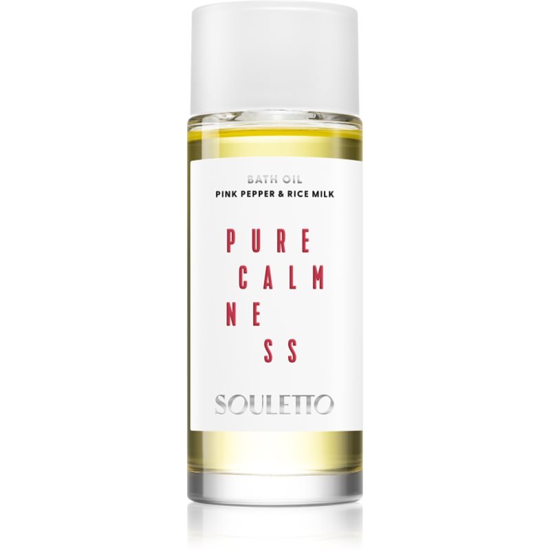 Souletto Pink Pepper & Rice Milk Bath Oil koupelový olej 100 ml - parfo.cz